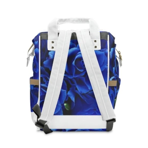 blue rose multifunctional diaper bag - Picture 4 of 5